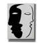 «Paun Face to Face» par Design Fabrikken, reproduction sur toile tendue-543148252