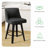 Loriell Swivel Bar & Counter Stools with Solid Wood Frame-618343077-618140948-618140949