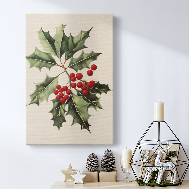 Art des Fêtes de Noël - Toile tendue avec châssis - Série 2-XXIV