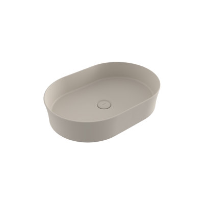 Sottile Slim Line Countertop Basin - 55x38cm, 0TH