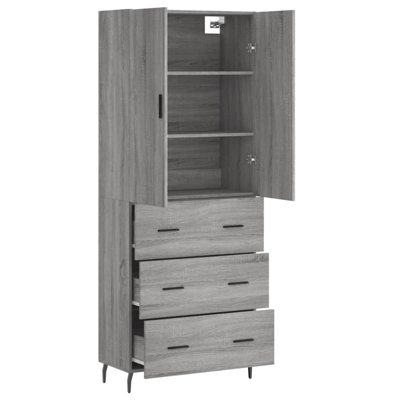 Staytonville Sideboard, Grey Sonoma
