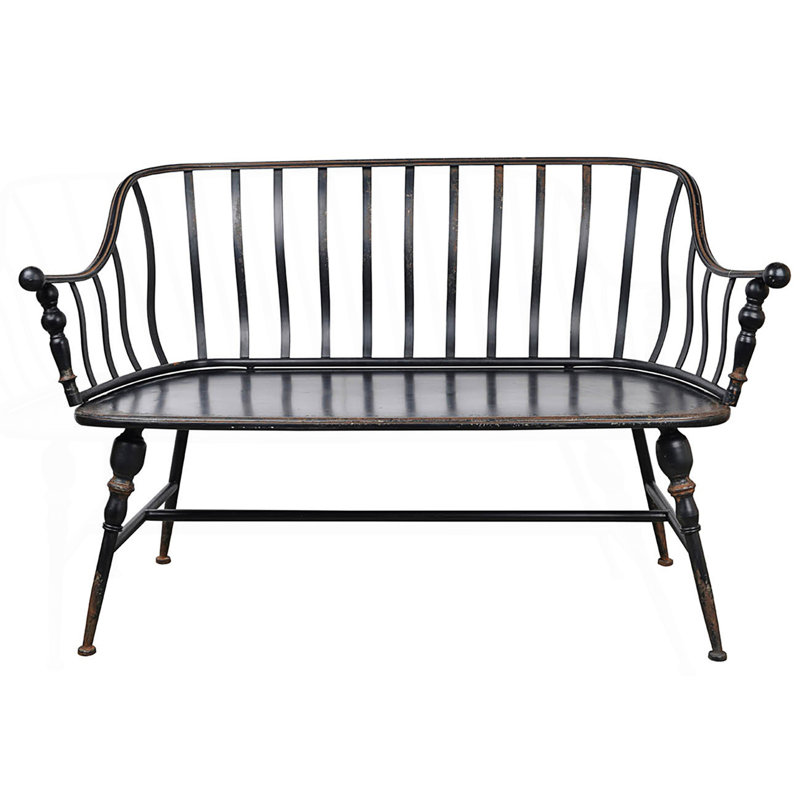 Metal Settee Bench