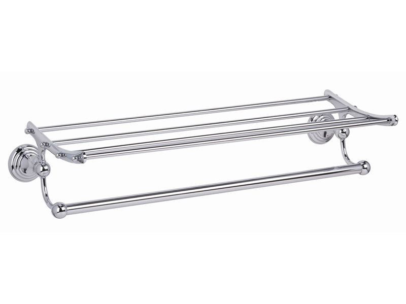 Embassy Wall Shelf, Polished Chrome