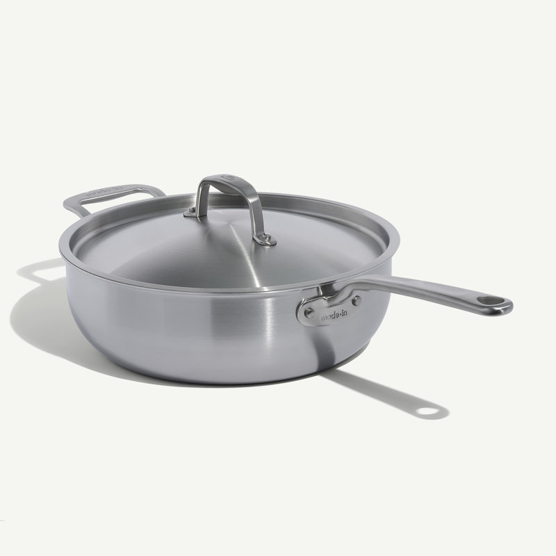 Stainless Steel (18/10) Saucier, 5.3 Qt.