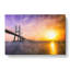 Vasco da Gama Bridge in Portugal - Wrapped Canvas-56645003