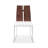 Ajus Upholstered Faux Leather Parsons Chairs-1303371656-1303371659
