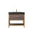 Segovia 36'' Single Bathroom Vanity with Stone Top
