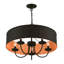 Lustre suspendu 5 lumières or doux-2143442458