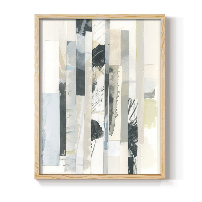 Papier Strata II, reproduction encadrée - bois massif, H 21 po x l 17 po