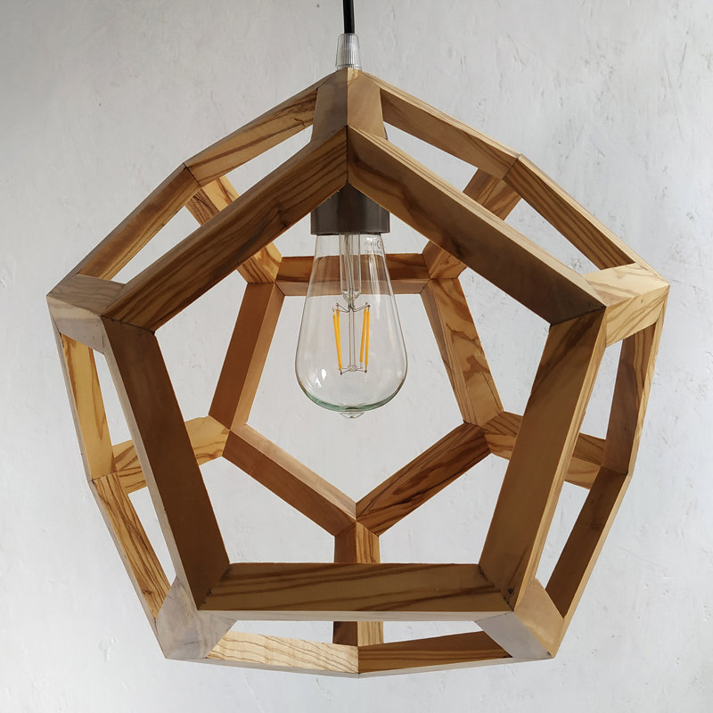 Chiang 1 - Light Oil Geometric Pendant