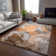 Premium Machine Washable Cerrito AMF504 Orange Rug