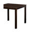 Ensemble de table de salle à manger 5 pièces de style transitionnel 1 table et 4 chaises carrées-1945966720