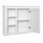 Armoire de rangement murale 42 po avec miroir