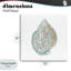 Plaque murale Regal Shells, conception par Lorenzo Collective
