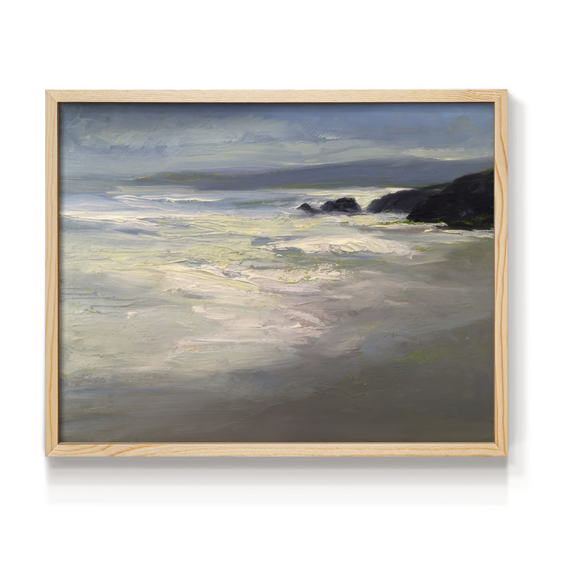Pacifica -Framed Print - Restickable, H 8 po x l 10 po, Naturel