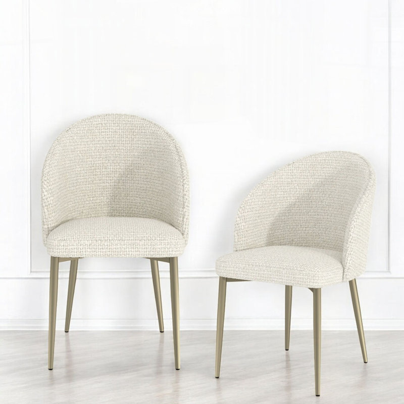 Chaises de salle à manger, Blanc