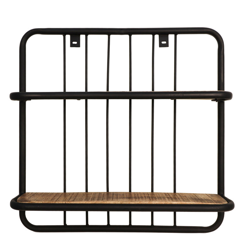 Rayan 2 Piece Square Accent Shelf