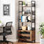 180cm H x 80cm W Metal Bookcase
