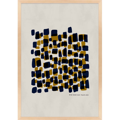 Mosaic of Movements II by Romina Gadler - Framed Wall Art