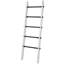 Vintage Wood Bathroom Blanket Ladder
