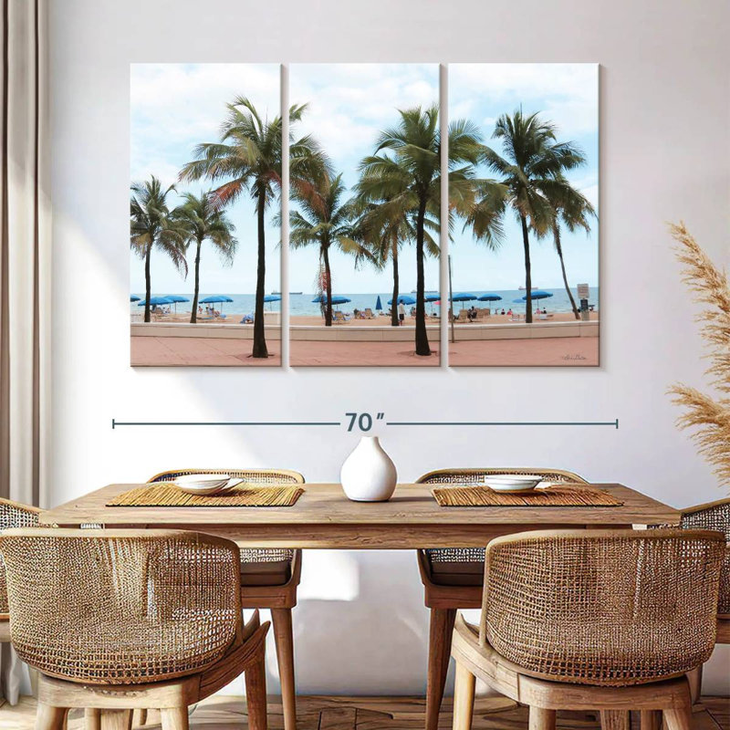 Gillard Florida Palms, 42" H x 65" W