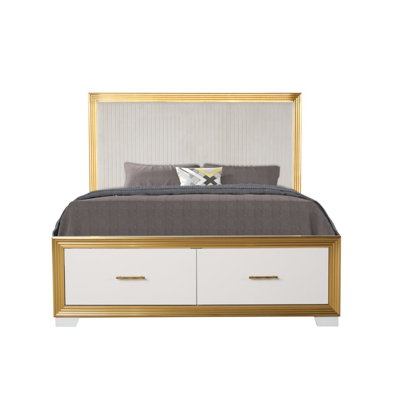 Gilta Upholstered Platform Bed, Queen