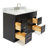 Abell 49'' Single Bathroom Vanity with Carrara Marble Top-60199480