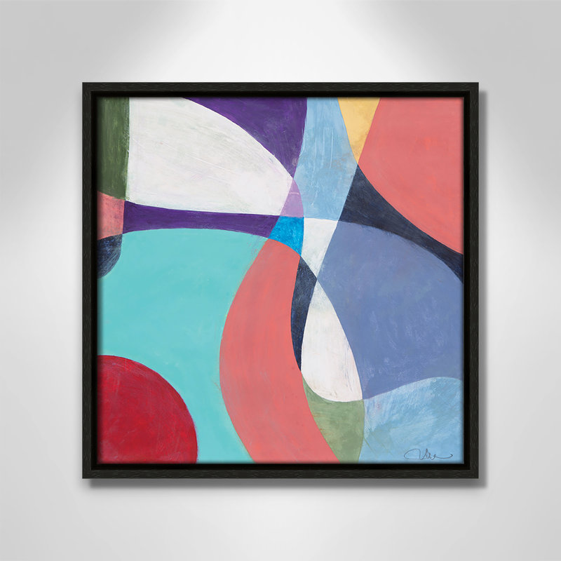 «I Rhoryic Coloration I» par Filippo Ioco pour Casa Fine Arts, Espresso, H 13,5 po x l 13,5 po x P 2 po