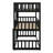 Triple Wood Bunk Bed, With Ladders, Guardrails-730253880