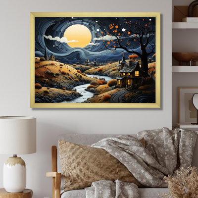 " Countryside Moody Skies II "