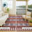 Machine Washable Indoor/Outdoor Chantille ACN2760 Striped Rug-587366171-587366160