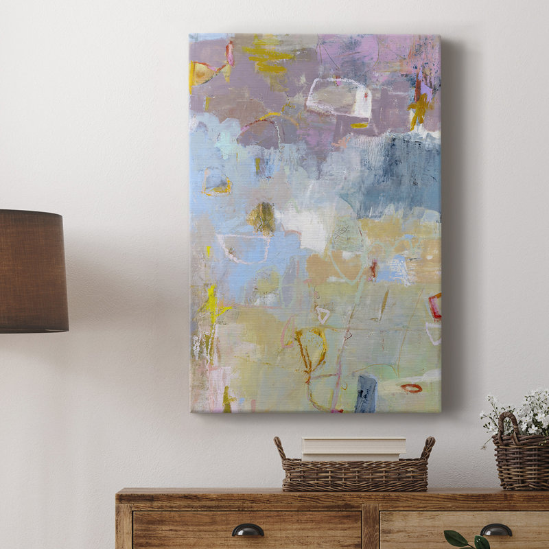 «Wh tandis que je» - Cavas Gallery sur mesure, H 18 po x l 12 po