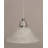 Cord Hung Mini Pendant Shown In Black Copper Finish With 10" Amber Crystal Glass-32464173-32464175-32464192