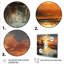 By The Lake Sunrise Reflections 1 - Lake, art mural-757192067-757192066