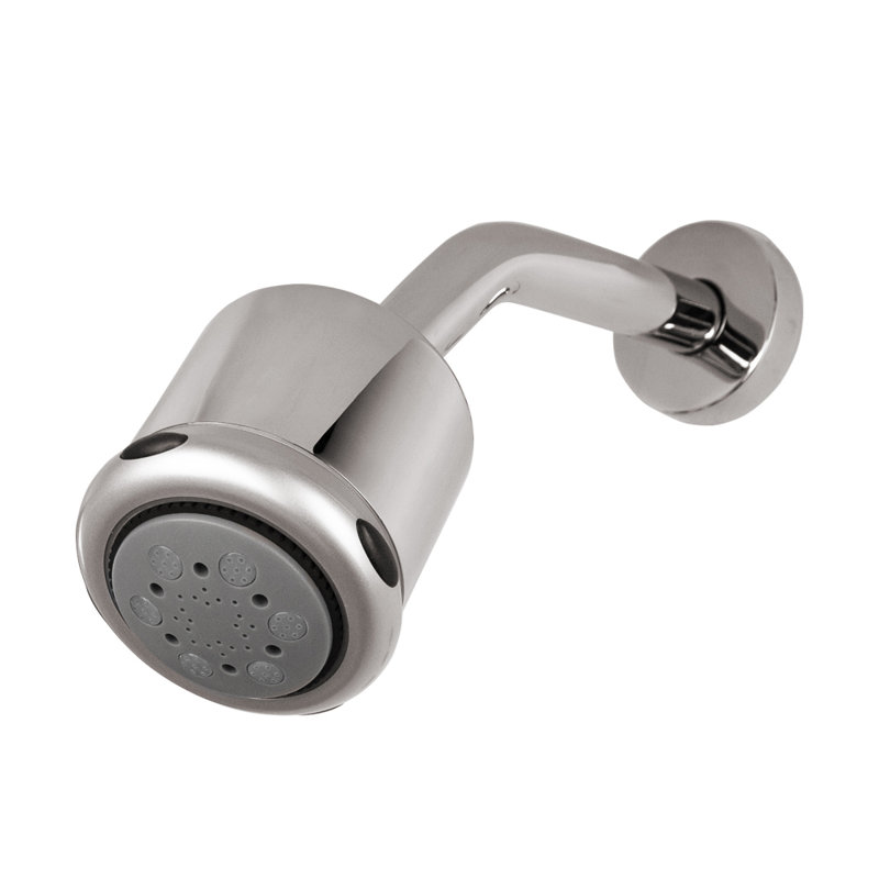 Cigno 1569 Wall Mount Abs Shower Head, Polished Nickel