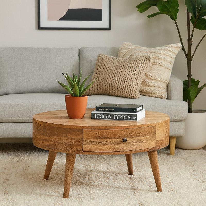 Solid Wood Coffee Table