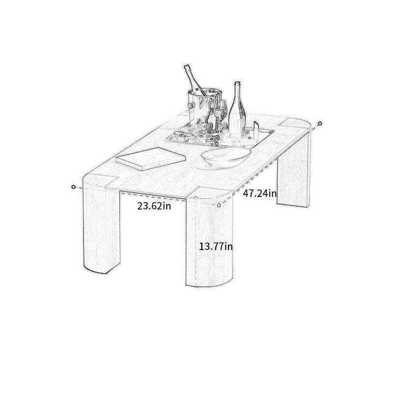 Table basse Rock Slab