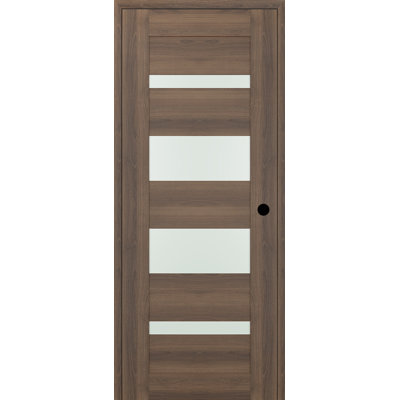 Avon 07-01 DIY-FRIENDLY Manufactured Wood and Frosted Glass Panelled Interior Single Swing Door