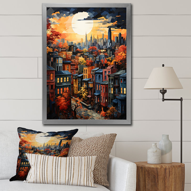 Harlem Harlem Renaissance Revival II, reproduction d'art sur toile, H 40 po x l 30 po x P 1,5 po, Cadre photo argenté