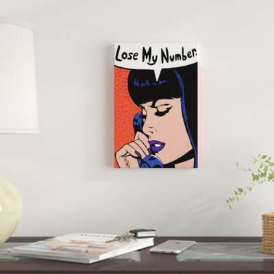 " Lose My Number Comic Girl " by Allyson Gutchell