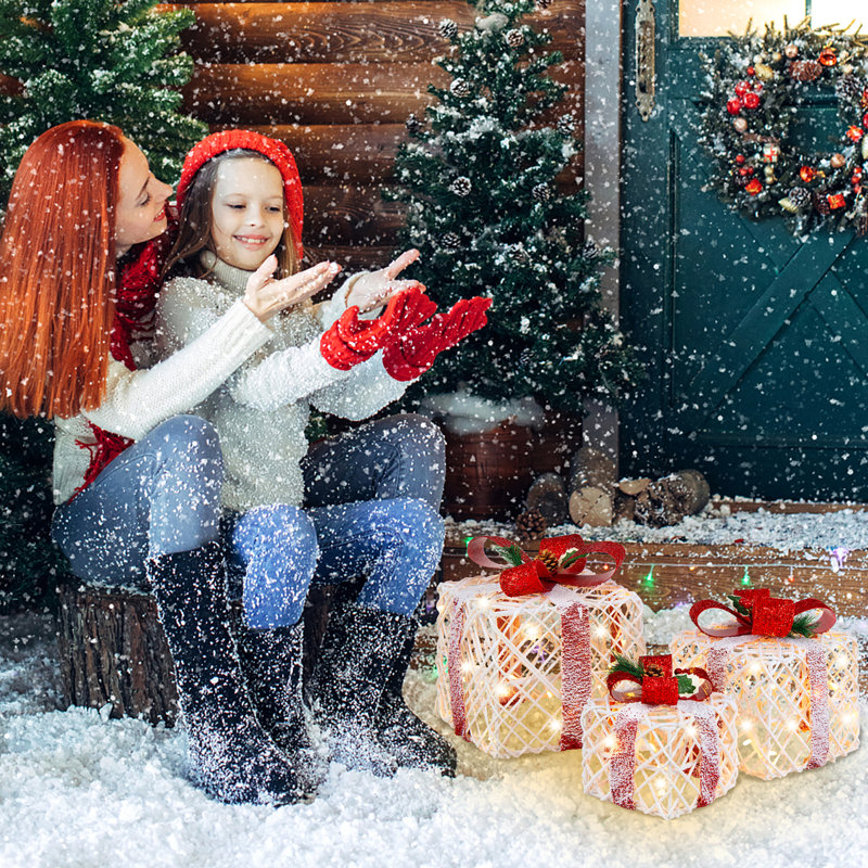 Ensemble de 3 boîtes-cadeaux