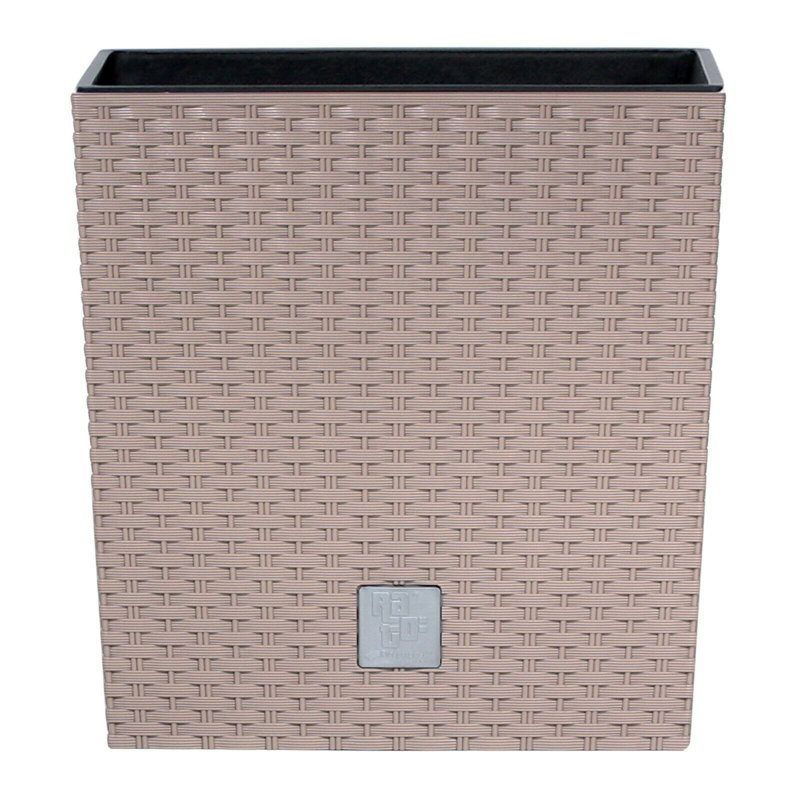 Max Pot Planter, 38cm H x 16cm W x 20cm D, Mocca