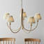 Santiago 5 - Light Shaded Chandelier-109846841