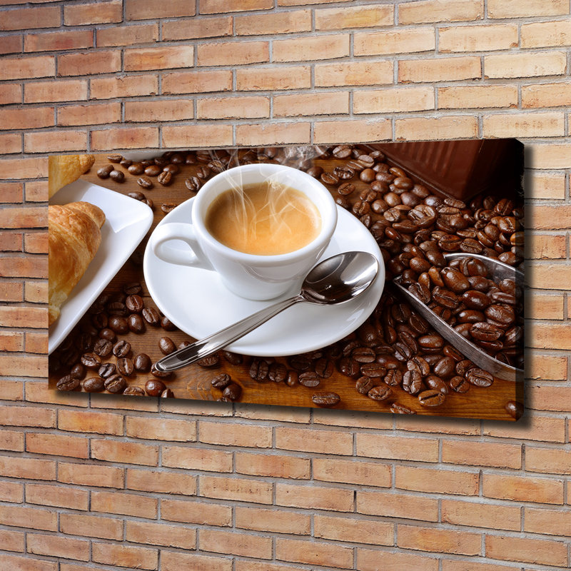 Aromatic Coffee - Wrapped Canvas Print