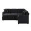 Canapé modulaire Canapé-lit modulaire en L de 81,9 po avec canapé-lit et compartiment de rangement dissimulé-1158509777
