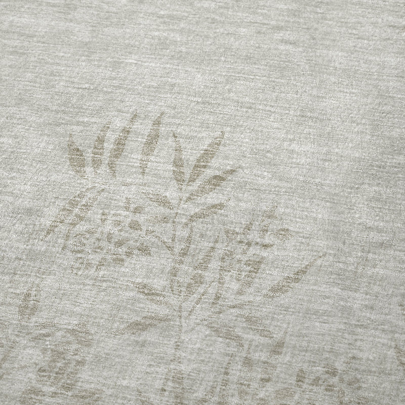 Jeté floral Sherpa ASB673 Addison, Beige