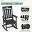 Outdoor HDPE Rocking Chair For All - Weather Use-1689066741