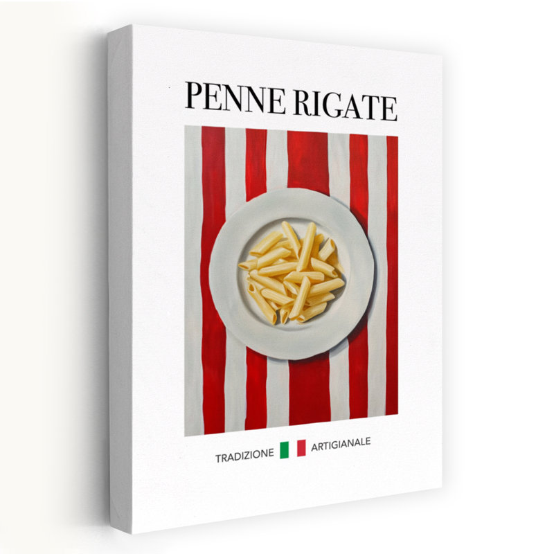 Art mural classique traditionnel contemporain Penne, H 60 po x l 40 po