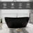 65'' x 33'' Soaking Solid Surface Bathtub-110437436