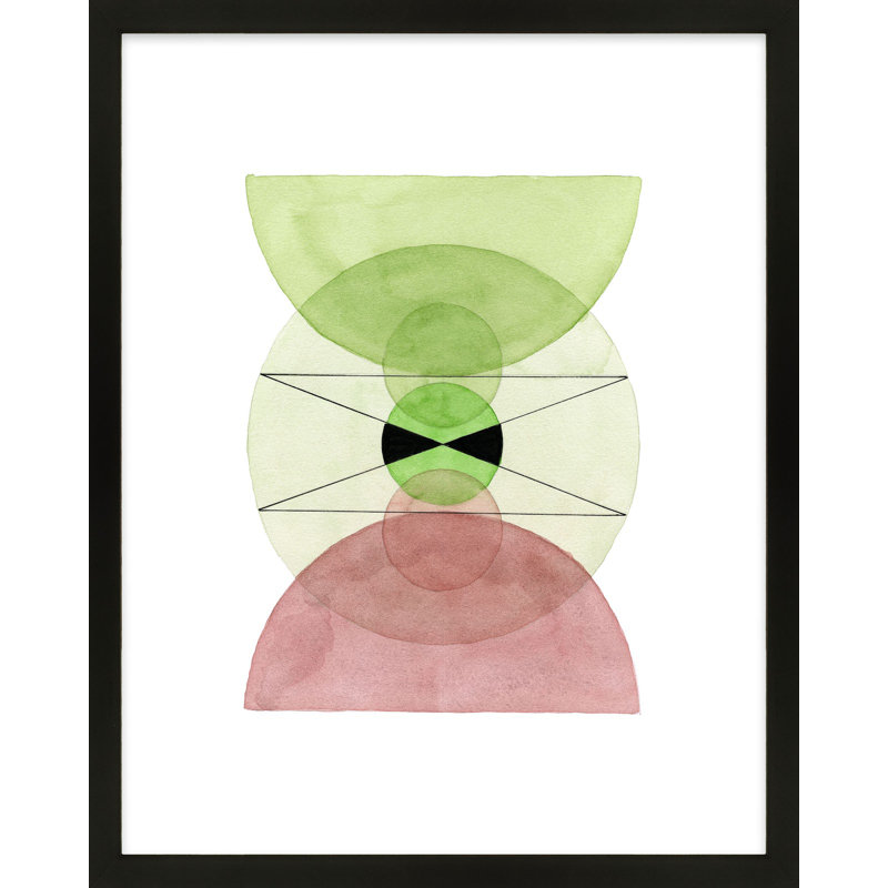 Surrender Print, Black Framed, 30" H x 24" W x 1.25" D